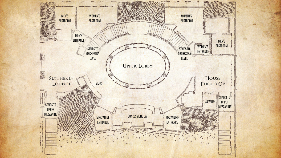 Upper Lobby map